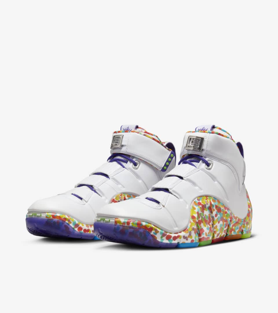 Nike lebron top 4 blanche